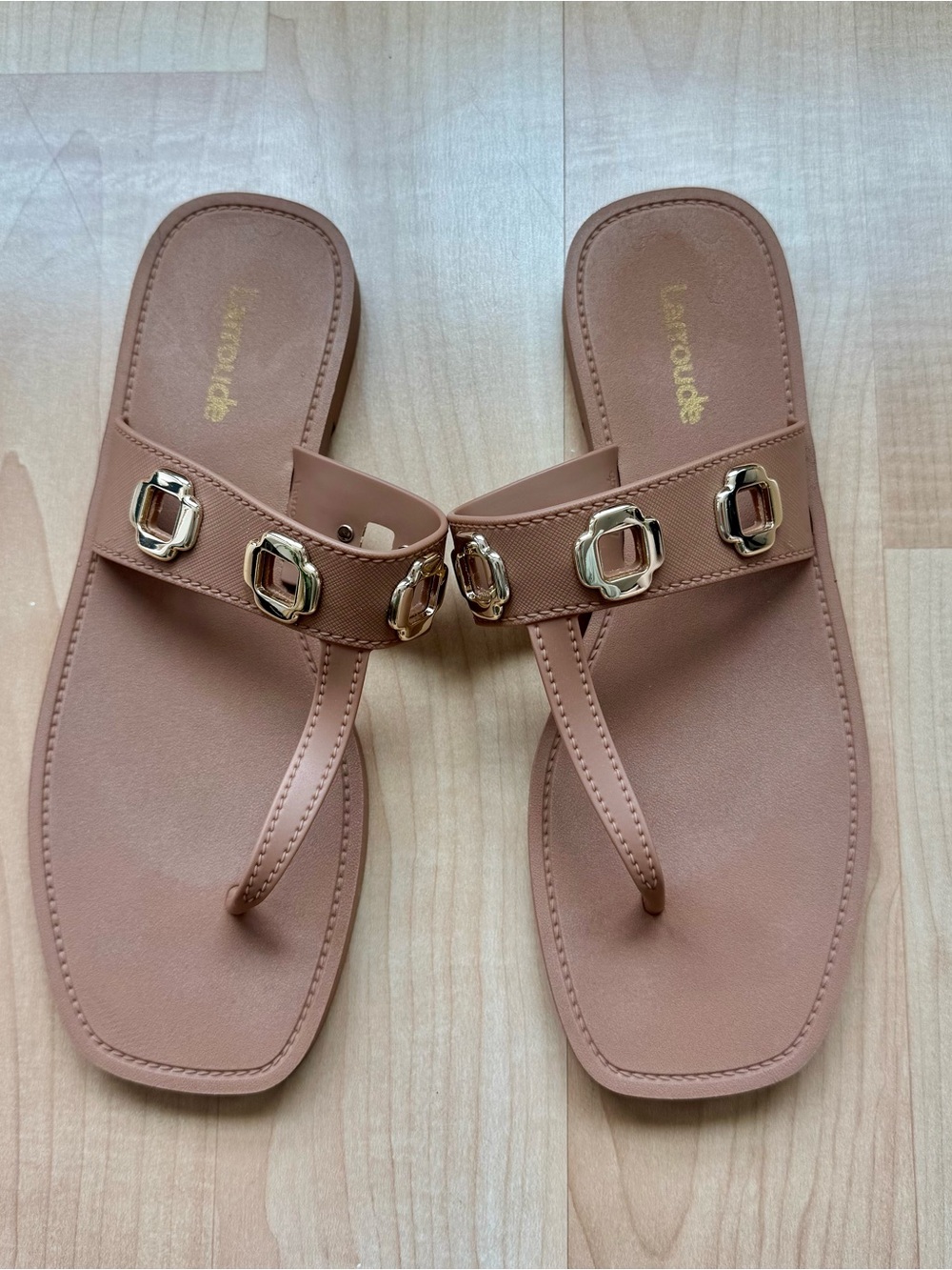 Larroude Milan Jelly Sandals - Picture 2 of 6